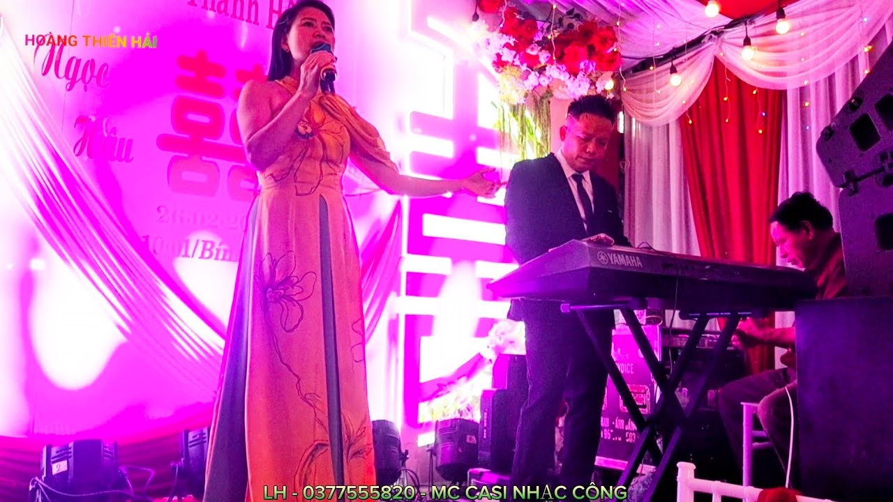 Hát live đám cưới HÁT LK SỢI NHỚ SỢI THƯƠNG + ANH Ở ĐẦU SÔNG CUỐI SÔNG + TÌM CÂU HÁT LÝ THƯƠNG NHAU