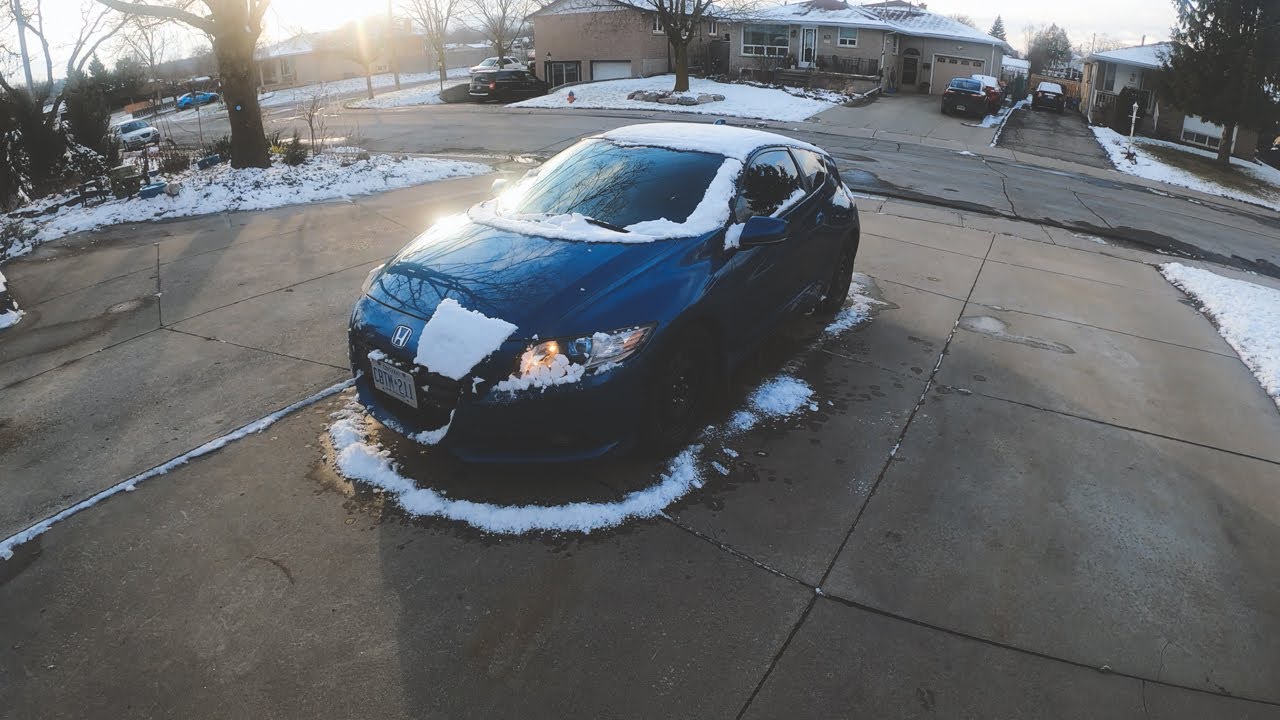 2011 Honda CRZ POV Winter Drive