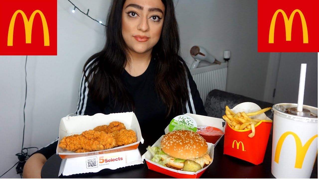 MCDONALDS MUKBANG | BIG MAC MEAL AND CHICKEN SELECTS | UK LOCKDOWN