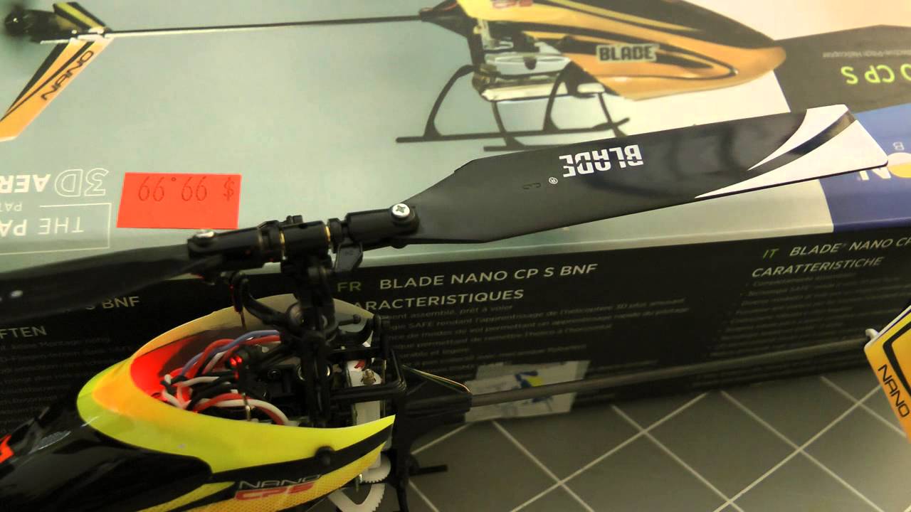 Blade Nano CP S Helicopter Swashplate Drift / Centering Fix Using Sub Trim