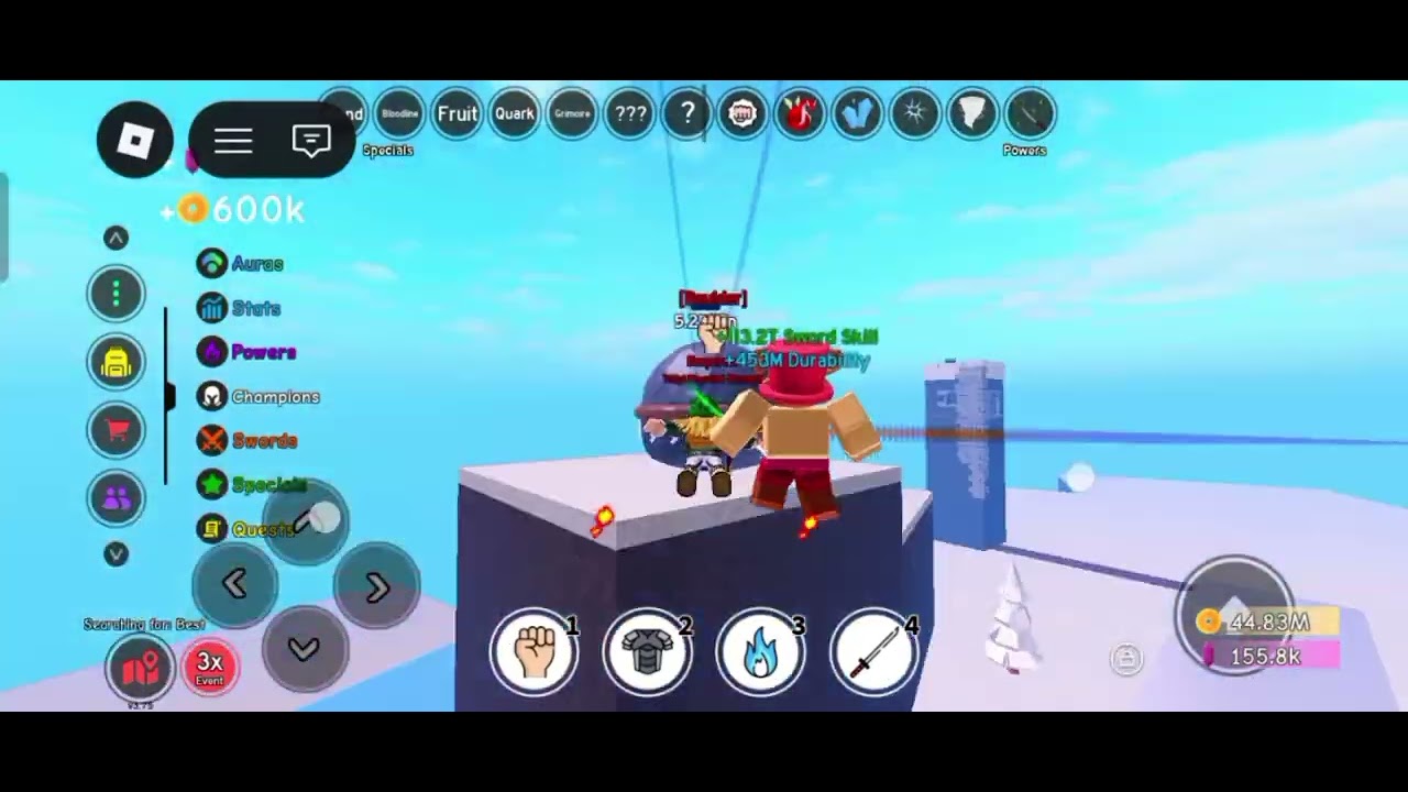 Getting kirito in anime fight simulator endless
