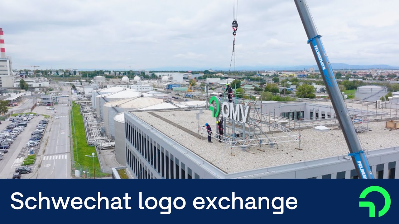 OMV Refinery Schwechat logo exchange