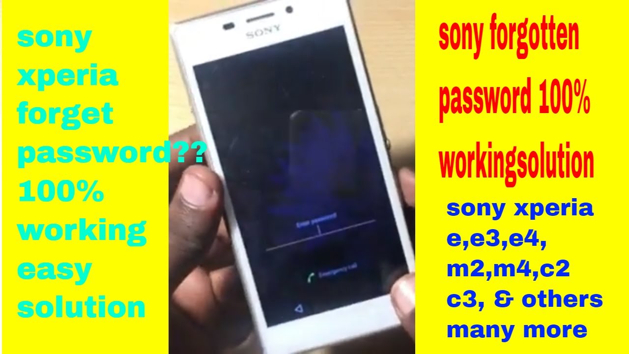 sony xperia m2/e3/e4/m4/ забытый графический ключ || сброс пароля|| полный сброс