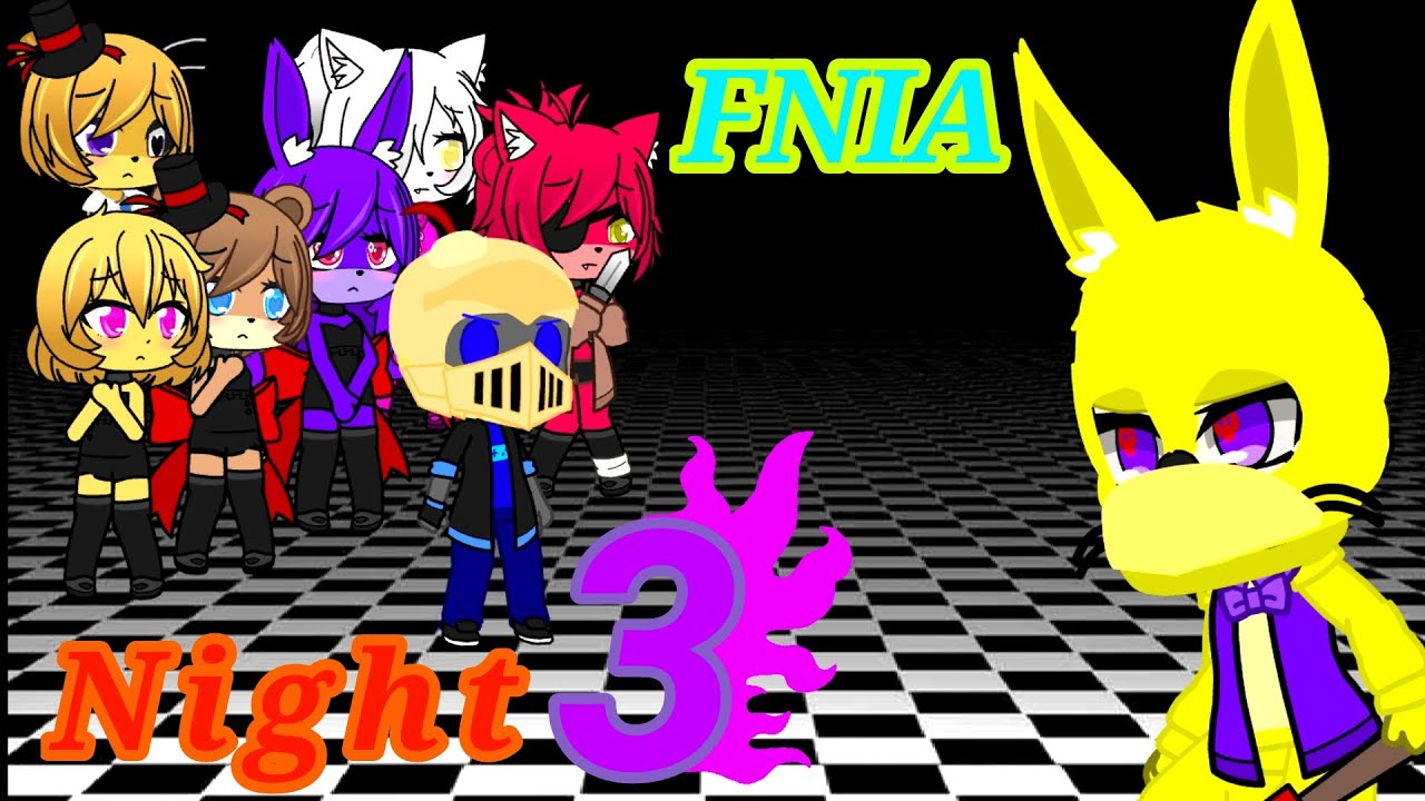 Me alone in Fnia on Night 3 | Gacha Club