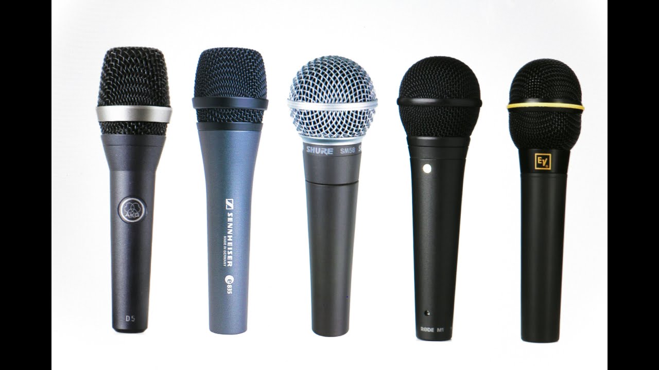 Dynamic Vocal Mic Demo/Shootout (AKG, Sennheiser, Shure, Rode, EV)