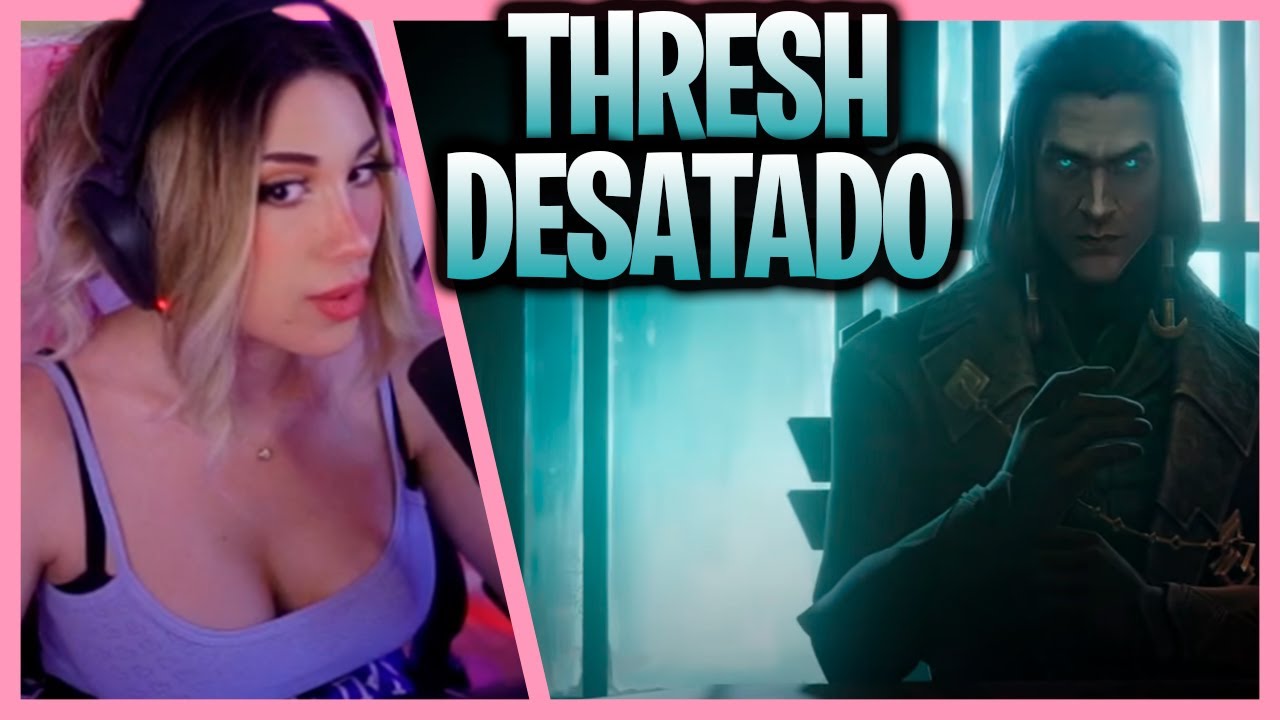 ¡REACCIÓN a la CINEMÁTICA THRESH DESATADO! | Katth reacciona a League of Legends: Wild Rift