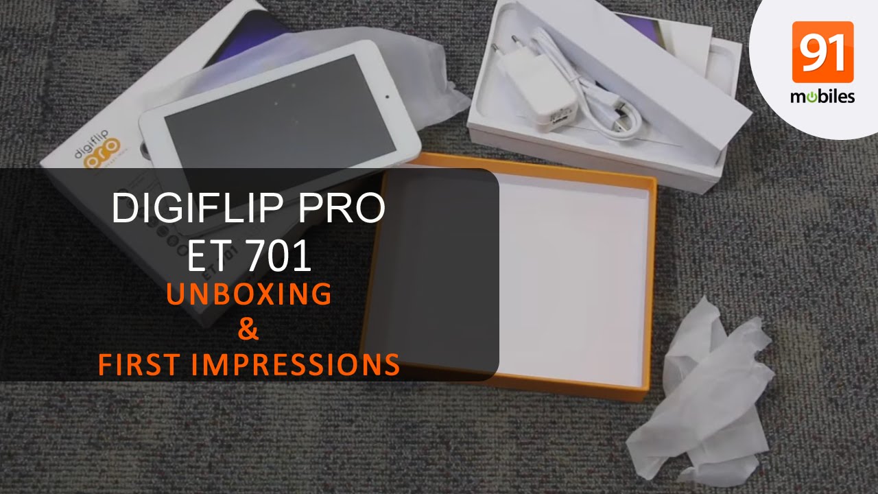 DigiFlip Pro ET701: First Look | Hands on | Price