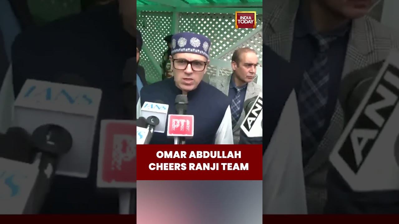 Omar Abdullah Cheers Ranji Trophy Team | Jammu & Kashmir Cricket Pride
