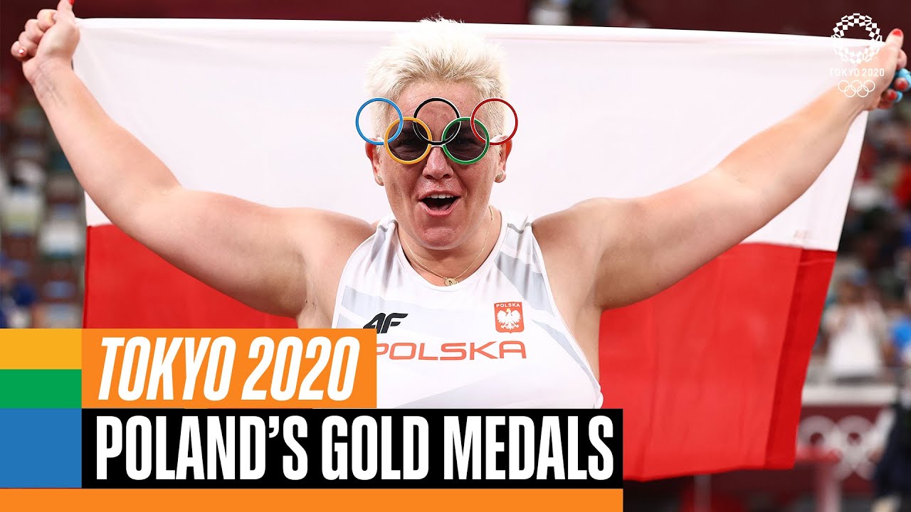 🇵🇱🥇 Poland's gold medal moments at #Tokyo2020 | Anthems