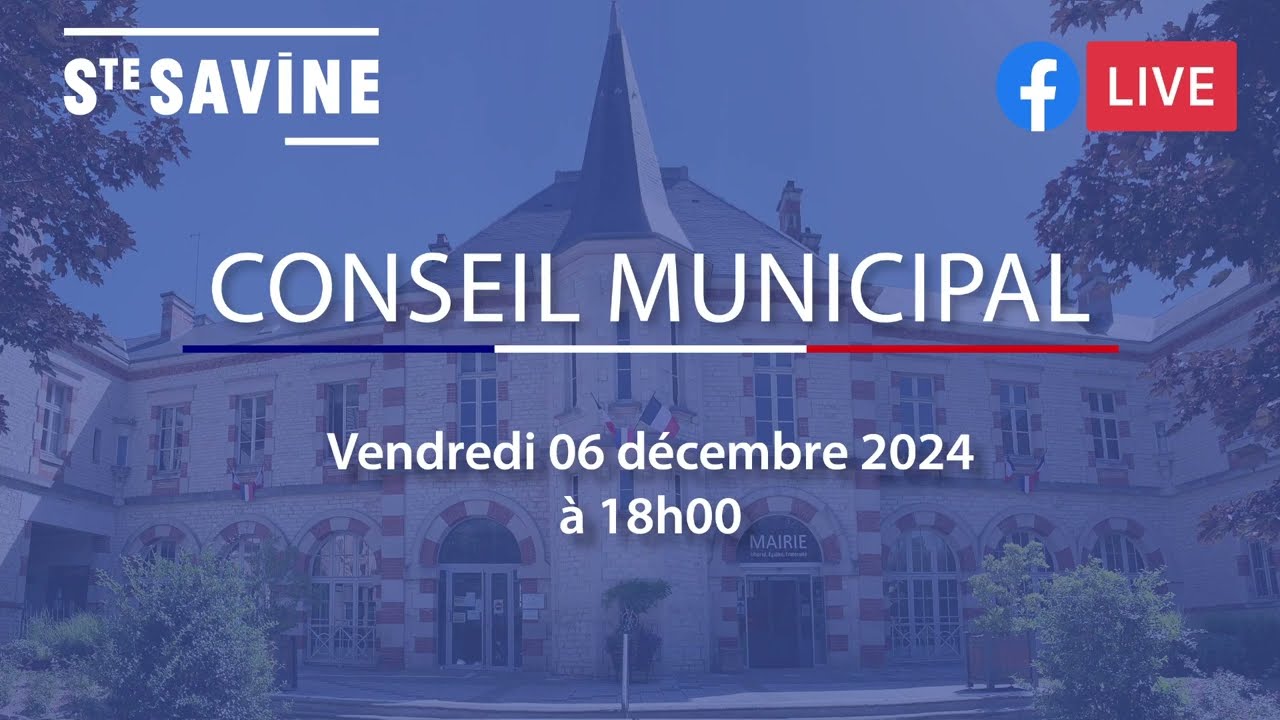 Conseil municipal du 06 décembre 2024