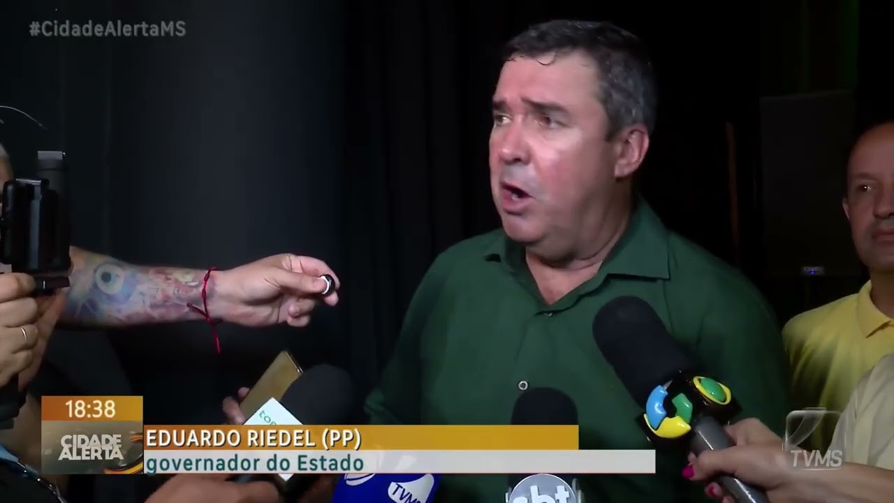 Ex-governador Reinaldo Azambuja oficializa filia&ccedil;&atilde;o ao Partido Liberal em evento na capital