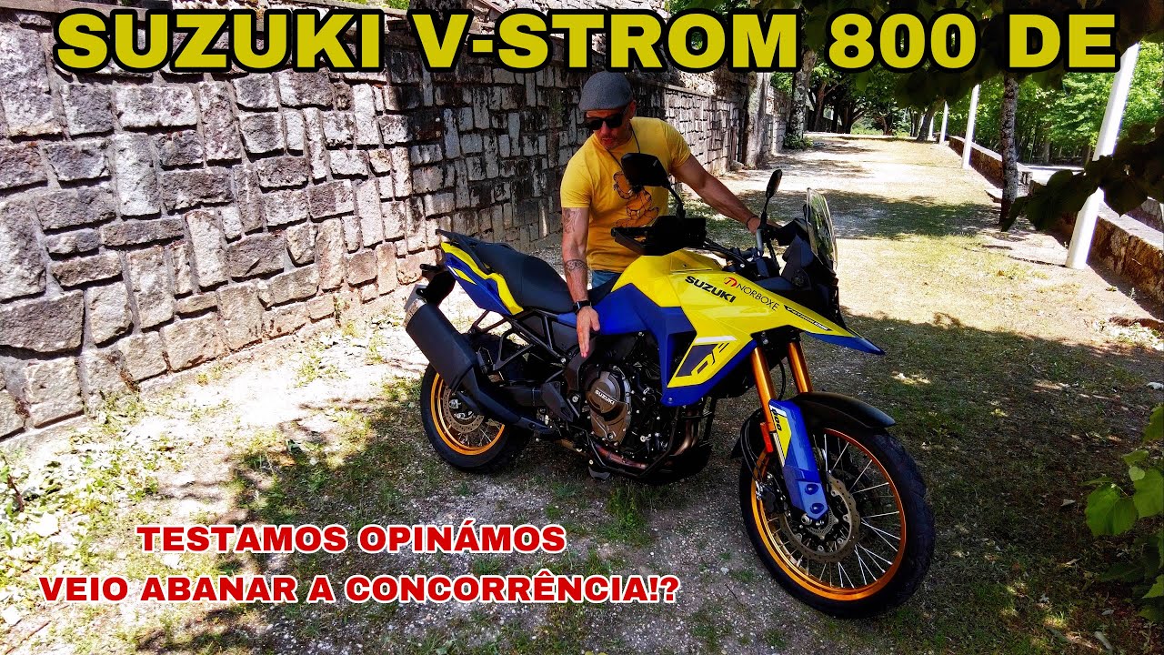 SUZUKI V-STROM 800DE MODELO 2023  [PT] (TEST/IMPRESSÕES)