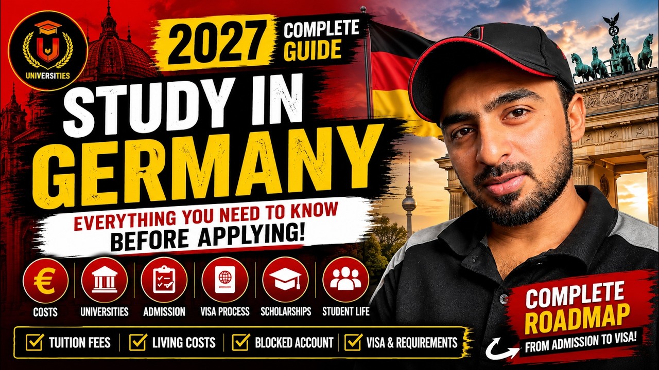 Study in Germany 🇩🇪 COMPLETE GUIDE 2027 | Total Cost, Tuition Fees, Universities, Visa & Requirement