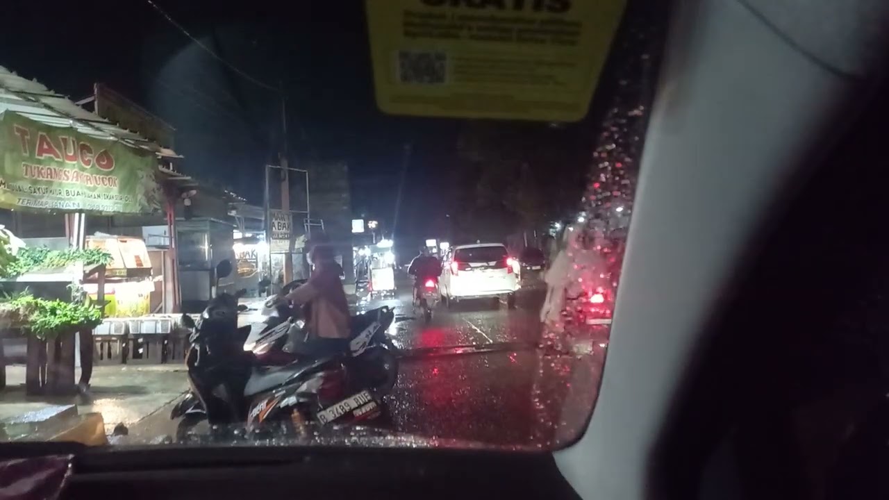 Dashcam mampir  blanja sayur mayur