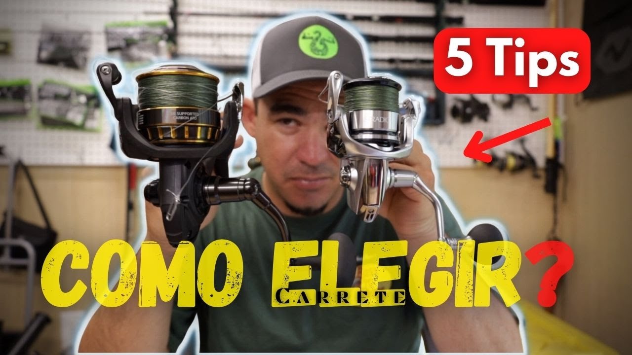 ▶🔴&iquest;COMO ELEGIR CARRETE DE PESCA?, 5 consejos A TENER EN CUENTA.