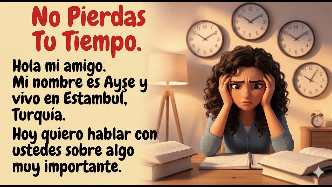 Las Cosas Que Desperdician Tu Tiempo Slow Spanish (B1)