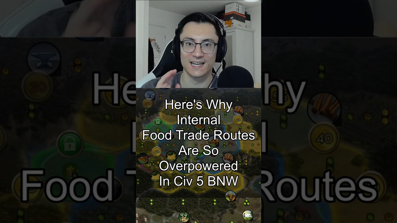 Civ 5 - Here's Why Food Trade Routes Are So Overpowered, Even On Deity