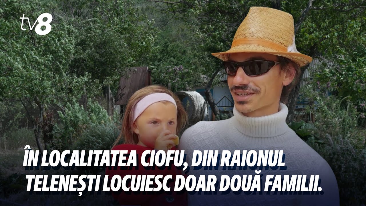 &Icirc;n localitatea Ciofu, din raionul Telenești locuiesc doar două familii.