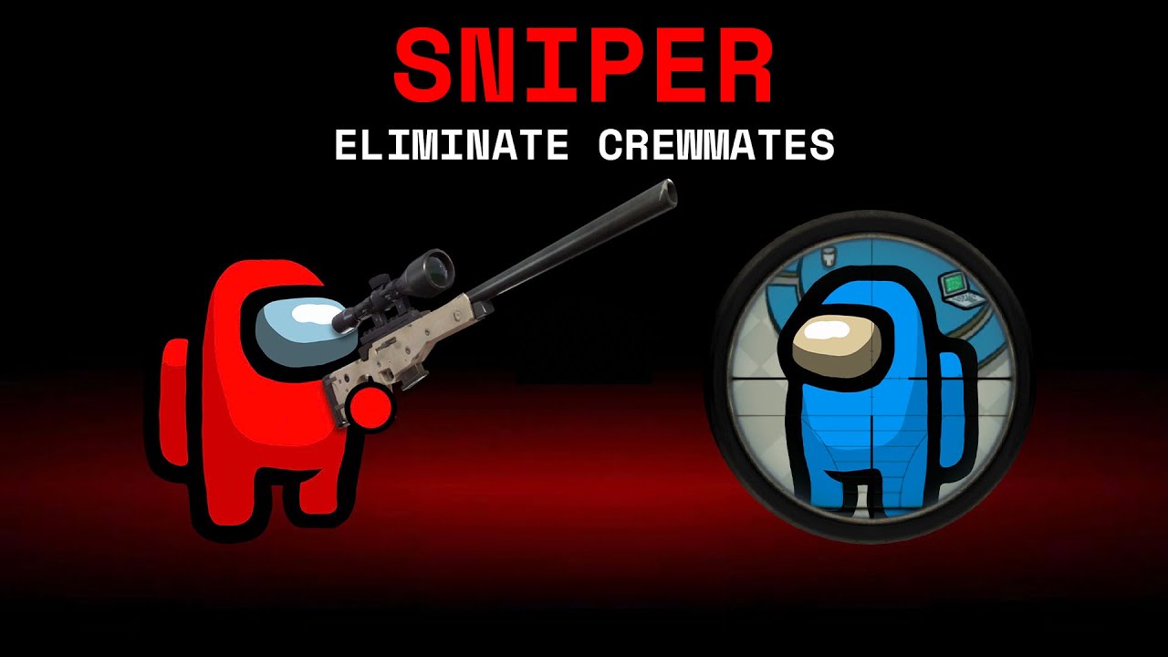 SNIPER Imposter Role in Among Us (INSANE)