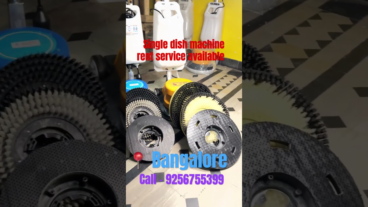 Single dish machine rent ￼ service sale  #rent #serice #sale #viral #bangalore #machine #carpet