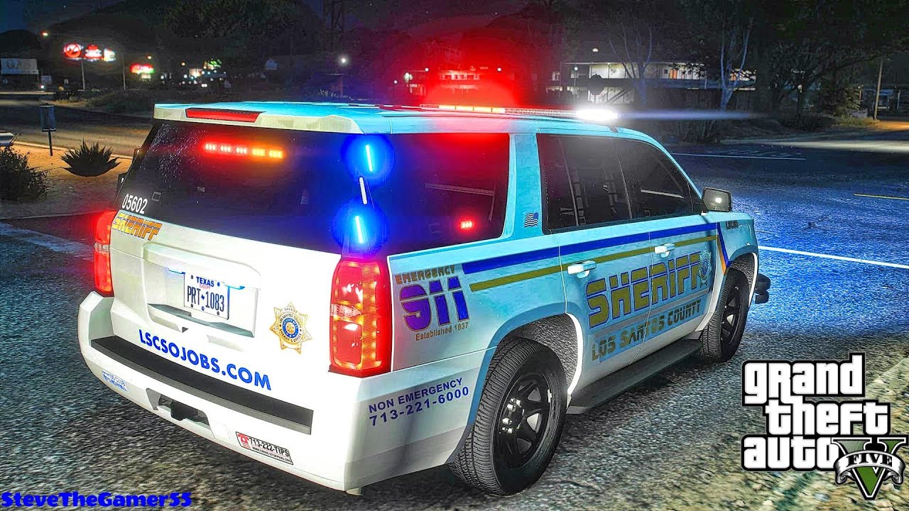 Шериф: Четверговый патруль|| Мод GTA 5 Lspdfr|| #lspdfr #stevethegamer55