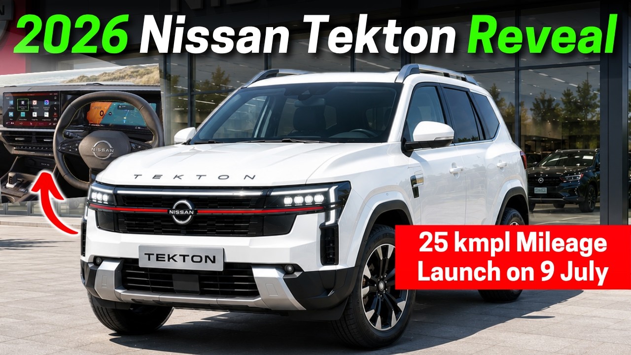 2026 Nissan Tekton launch on 9 July | interior first look, Hybrid Engine and Expected Price reveal