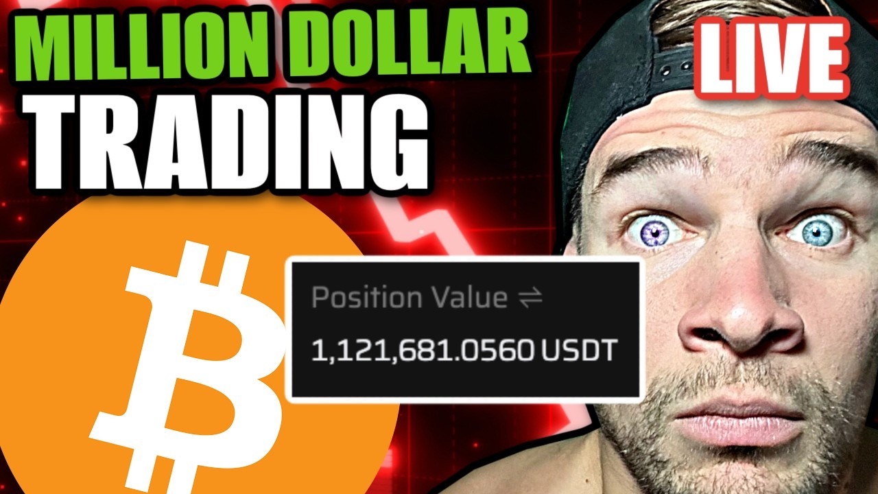 Live Million Dollar Trading & Analysis! WARNING!!! HIGH RISK!!!