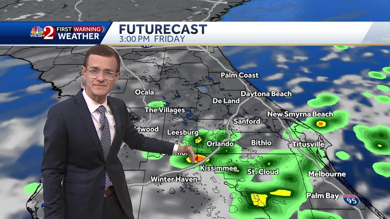 Storms to move across Central Florida this afternoon | September 5 forecast