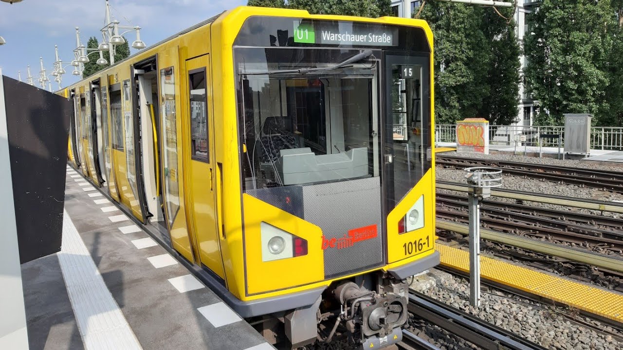 Mitfahrt in der U1 von Warschauer Straße bis Uhlandstraße im HK06 Mod mit Bus, Bahn Videos und mehr