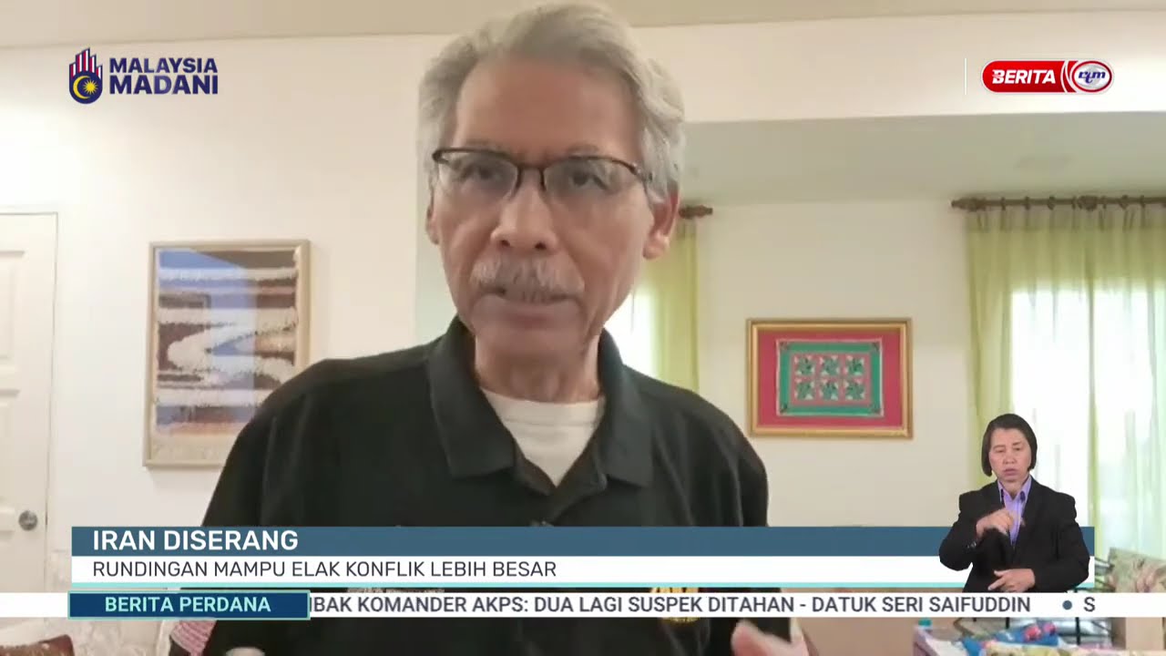 28 FEB 2026 - BERITA PERDANA- IRAN DISERANG RUNDINGAN MAMPU ELAK KONFLIK LEBIH BESAR