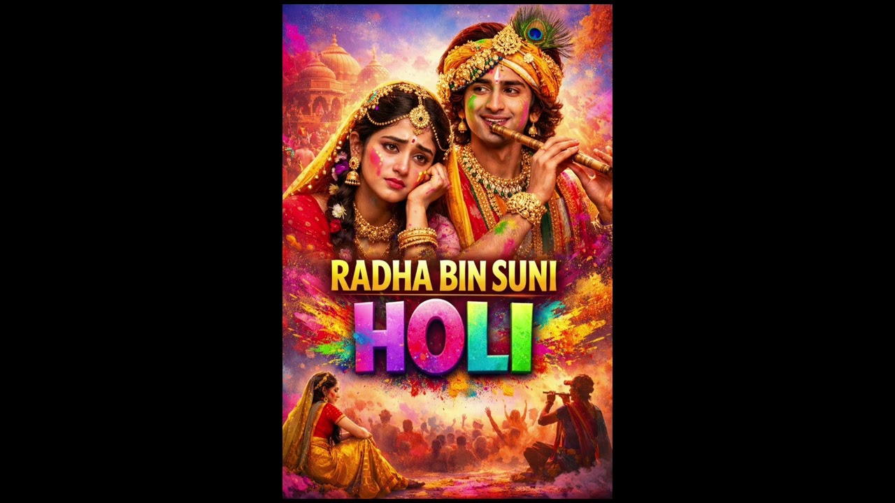 Radha Bin Suni Holi | Krishna Ki Adhuri Prem Kahani 💔🌸 | Holi Special 2026#holi special#bhaktishorts