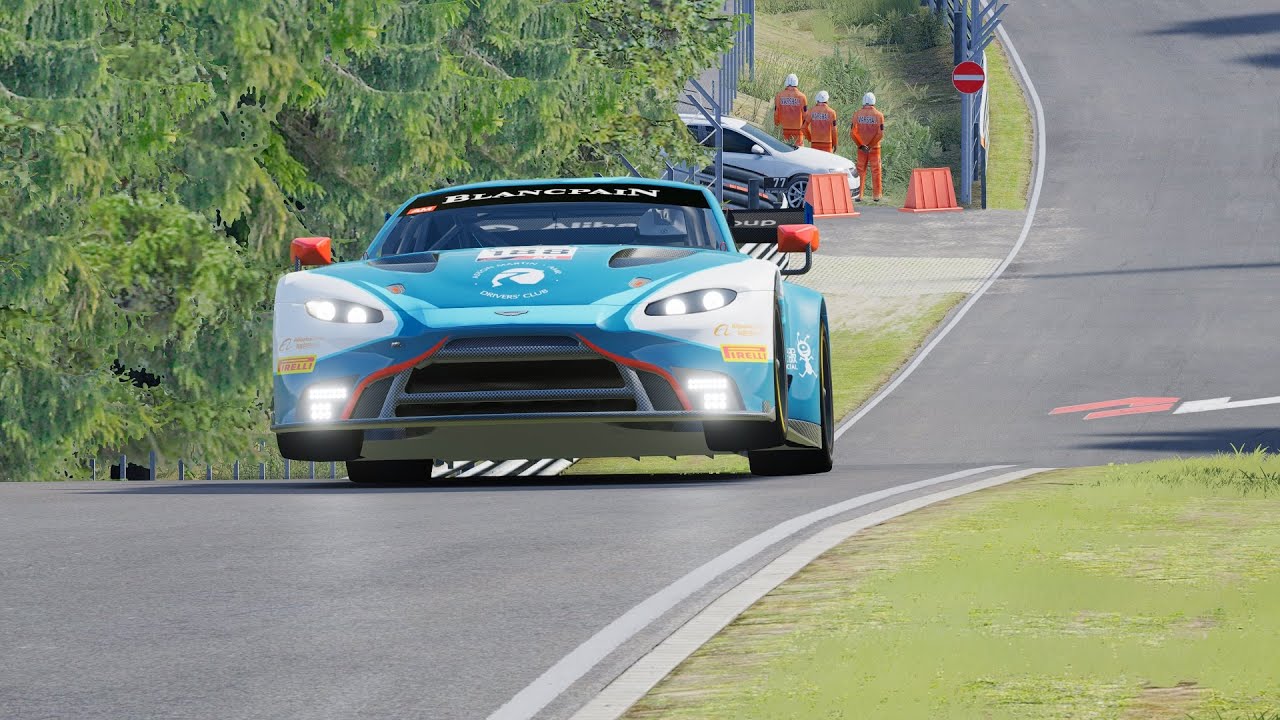 Aston Martin Vantage V8 GT3 - Hotlap at 24 Hours NÜRBURING NORDSCHLEIFE [ASSETTO CORSA] - 8:35.023
