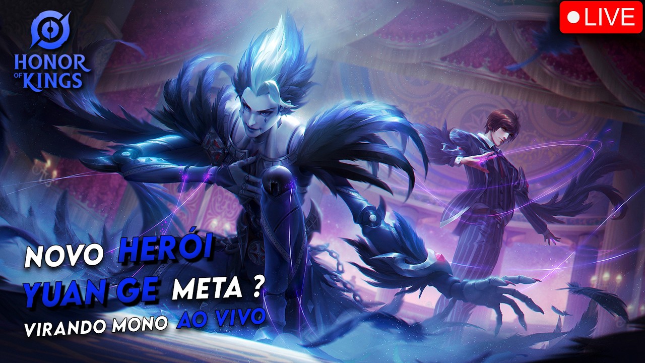 NOVO HERÓI YUNG GE CHEGOU e JÁ ESTOU VIRANDO MONO | Rumo ao TOP 100 | Honor of Kings Ao Vivo