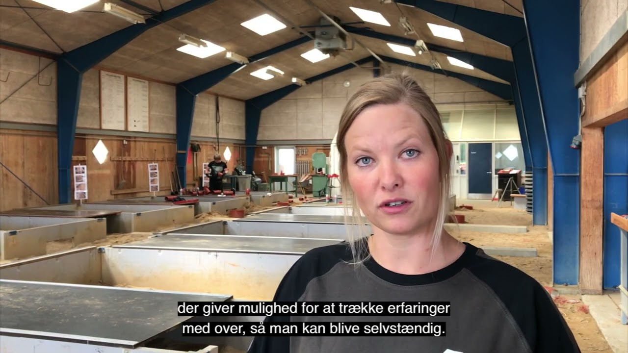 M&oslash;d Lea J&oslash;rgensen, anl&aelig;gsstrukt&oslash;r-elev hos AMU Nordjylland