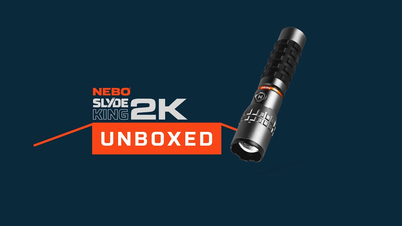 NEBO Unboxed SLYDE KING 2K - New and improved. Still the KING.