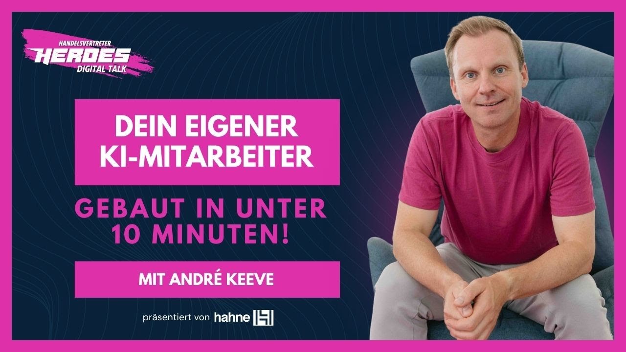 Dein eigener KI-Mitarbeiter – gebaut in unter 10 Minuten!