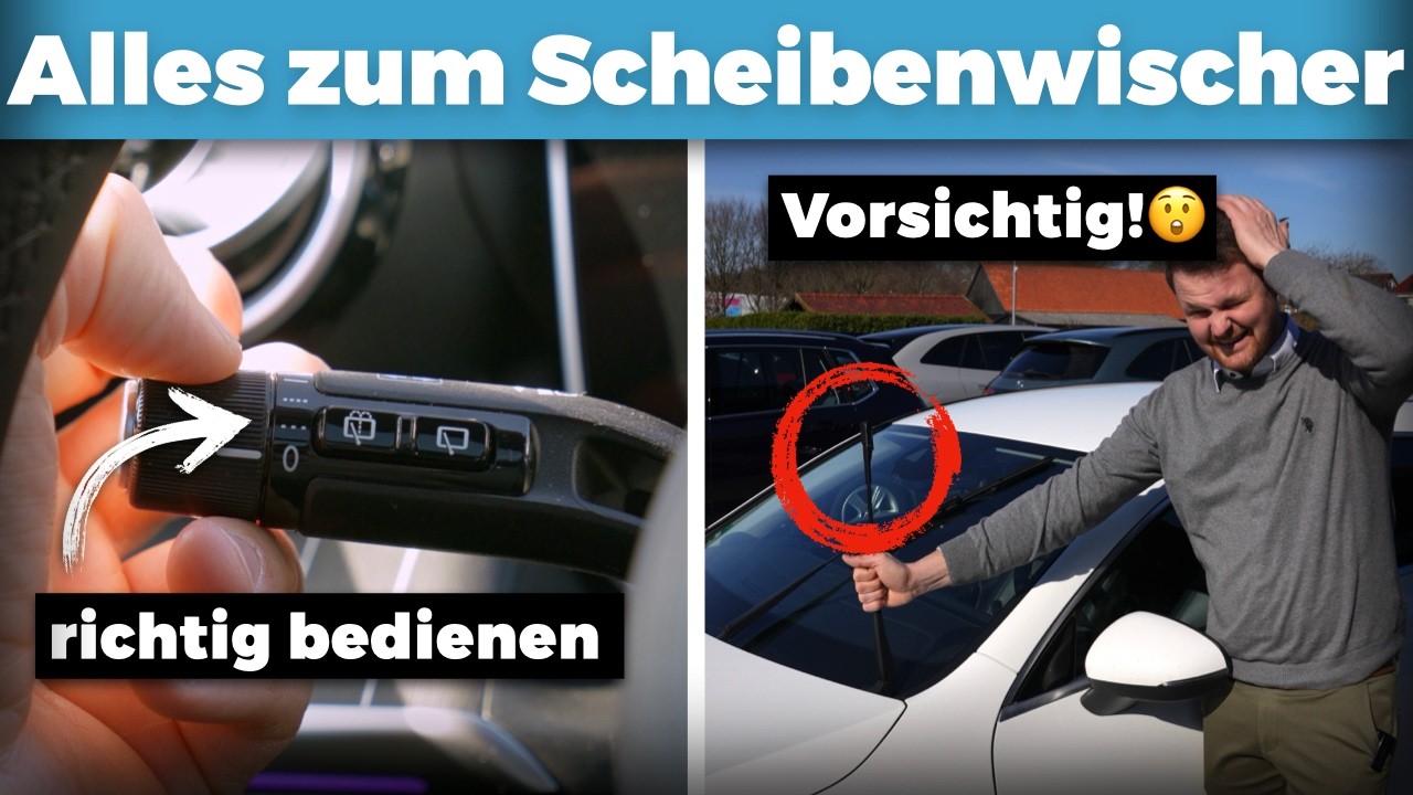 Alles was Du zu Deinen Mercedes Scheibenwischern wissen musst!