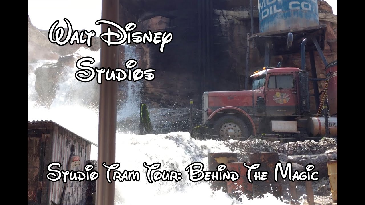 Walt Disney Studios Tram Tour Disneyland Paris 2016