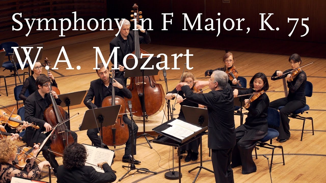 W.A. Mozart: Symphony in F Major, K. 75 (HD/1440p)