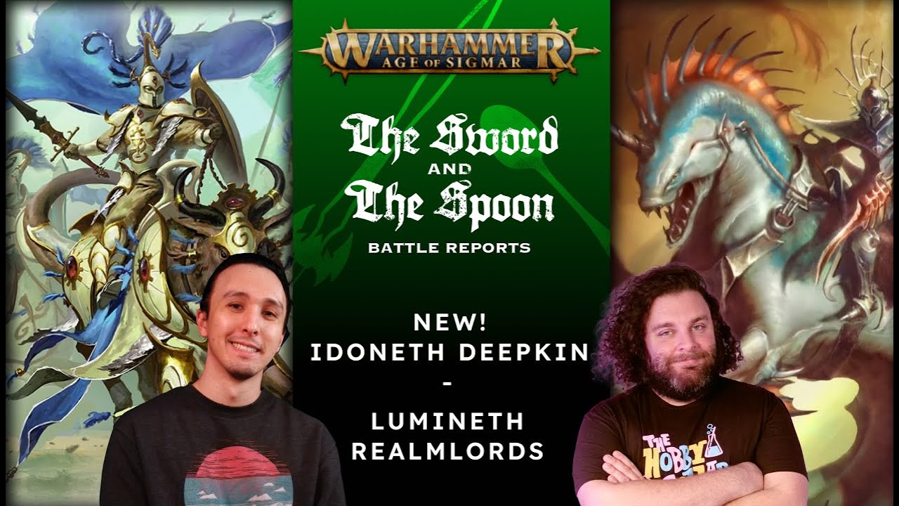NEW Idoneth Deepkin v Lumineth #games #scourgeofghyran #ageofsigmar #IdonethDeepkin #adwip