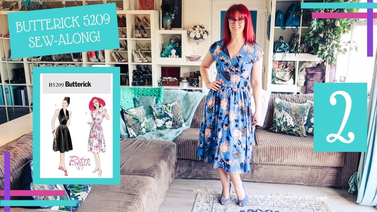 Butterick 5209 :: Sew-Along Part Two :: Making The Bodice