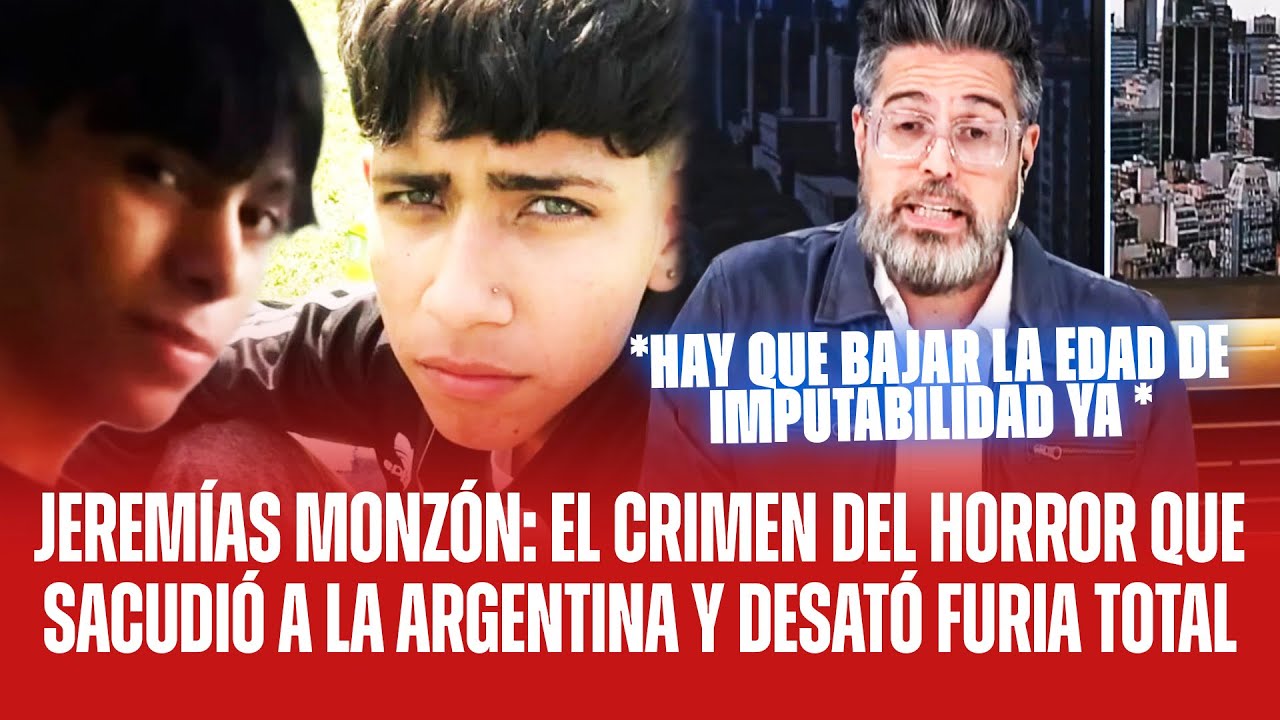 JEREMÍAS MONZÓN: EL CRIMEN DEL HORROR QUE SACUDIÓ A LA ARGENTINA Y DESATÓ FURIA TOTAL