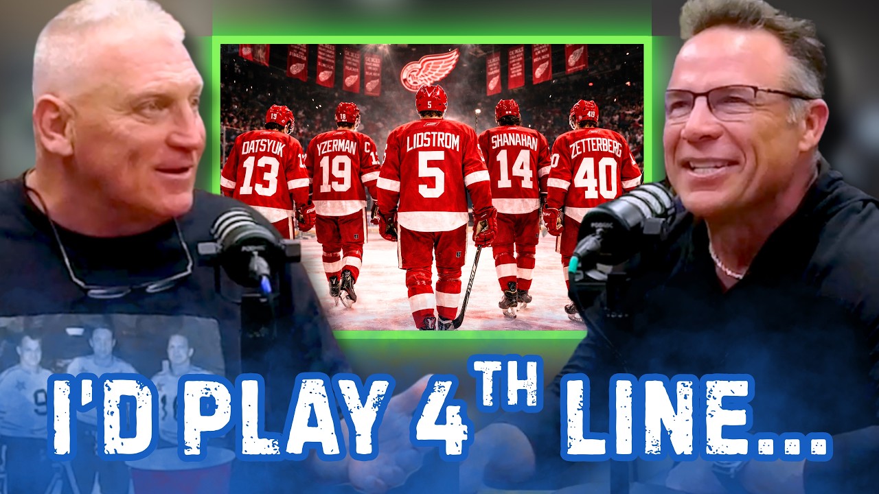 The Red Wings Were A WAGON When Brett Hull And Ray Whitney Played With These LEGENDS....
