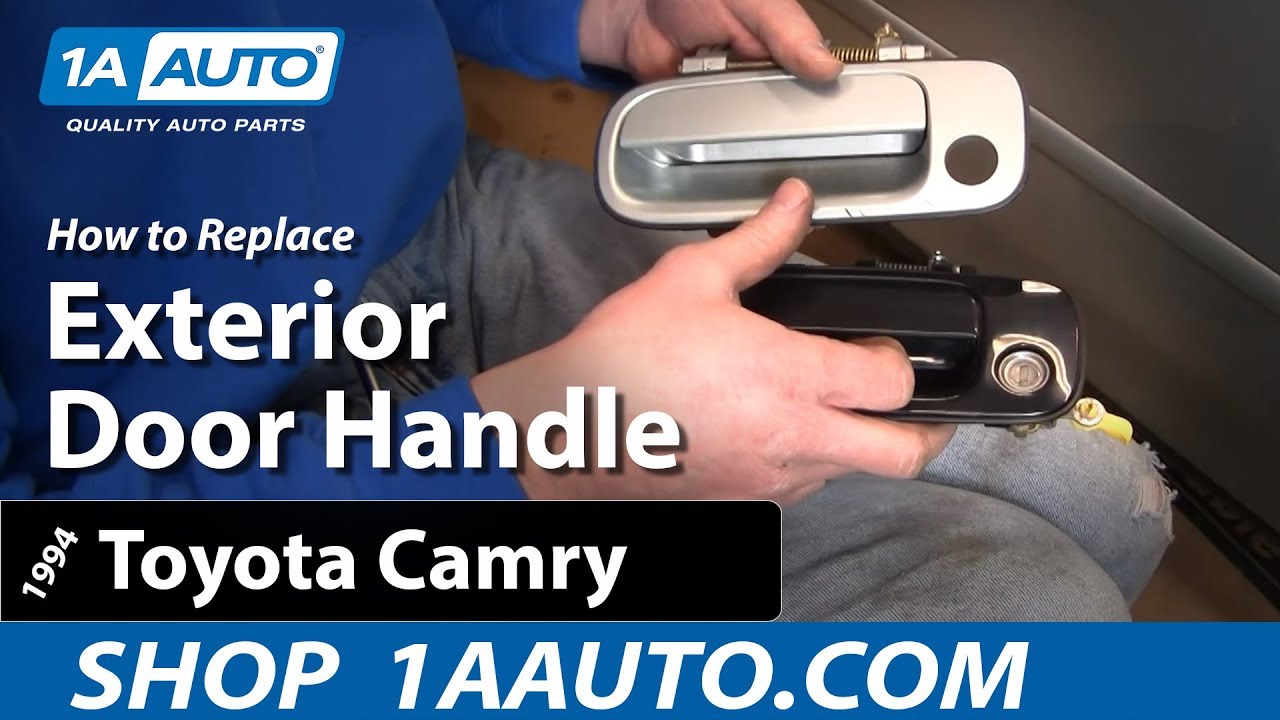 How to Replace Exterior Door Handle 92-96 Toyota Camry