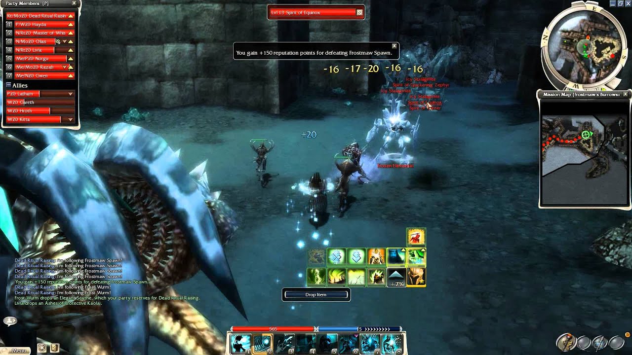 Frostmaw's Burrows HM