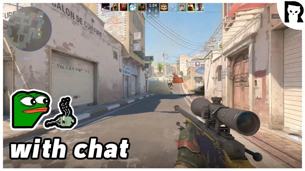 Lirik Plays Counter-Strike 2 | Dust 2 on Christmas Eve