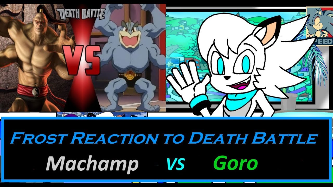 Frost Reaction to: Death Battle Machamp Vs Goro