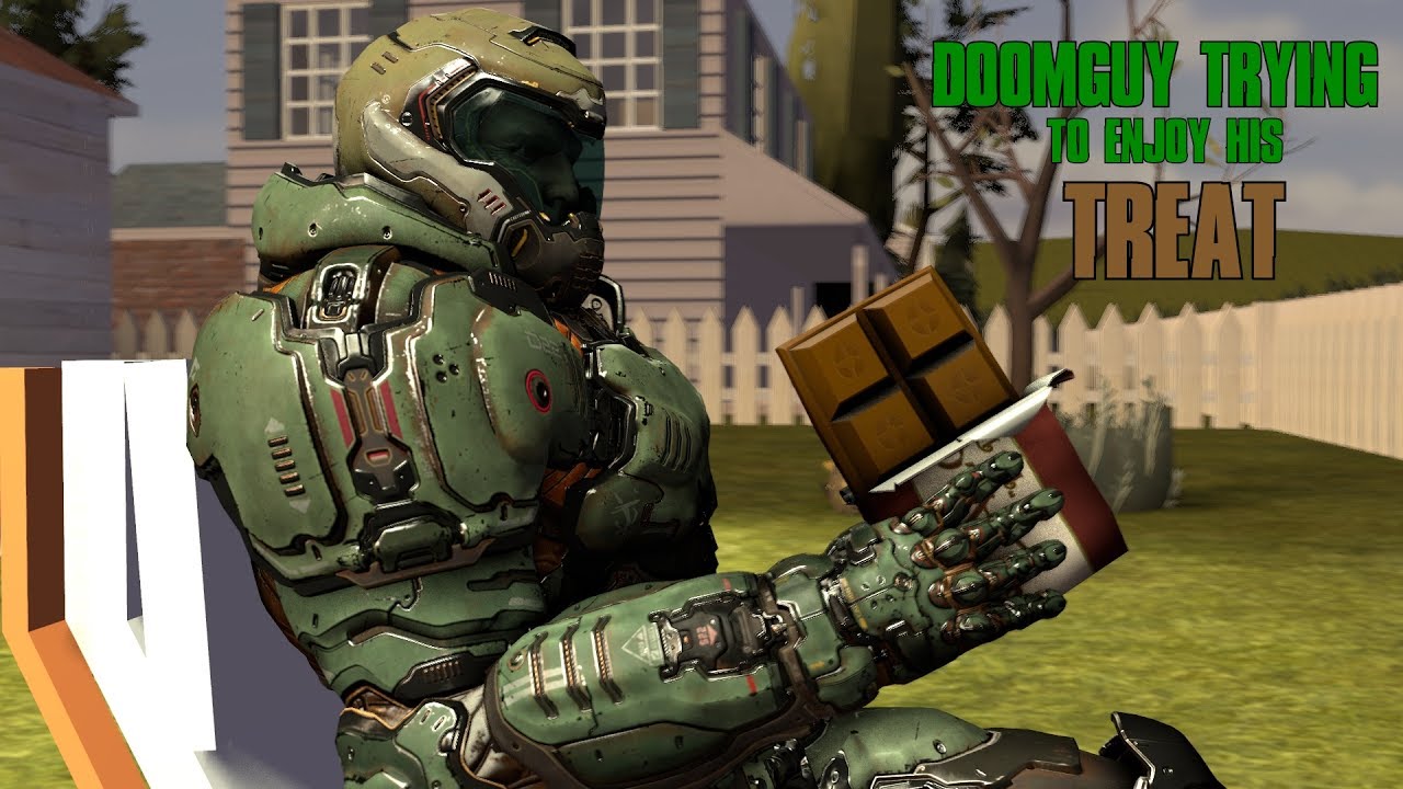 [SFM/DOOM] EP 1: Doomguy Trying to Enjoy His Treat