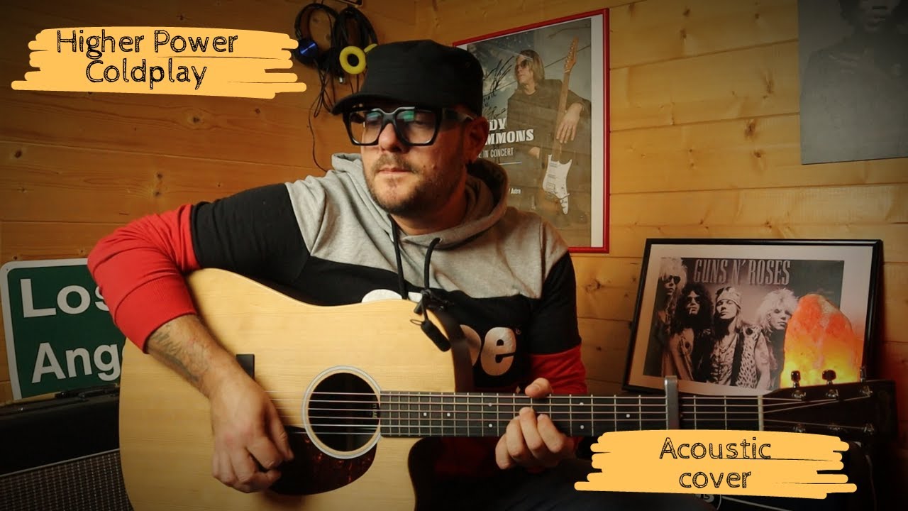 Coldplay - Higher Power - Acoustic cover  guitar