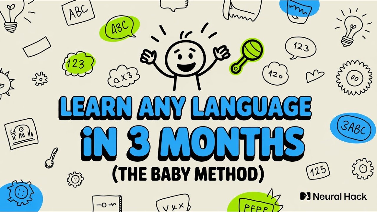 Learn Any Language In 3 Months (The Baby Method)